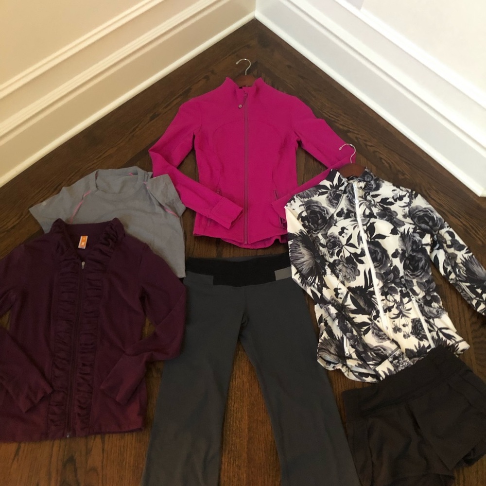 Lululemon Bundle - Pink, black and grey